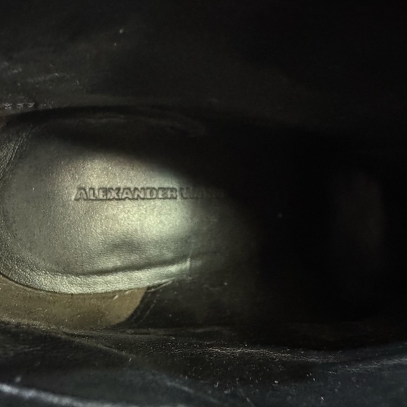 EUC Alexander  Kim Oxblood Womens Boots Size 38.5 EU - Picture 11 of 12